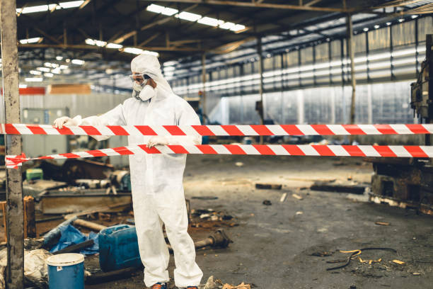 Professional Crime Scene Cleanup technician working in Lancaster, OH